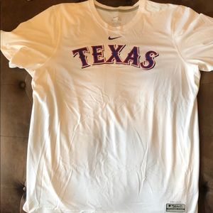 Texas Ranger baseball Nike dri-fit top